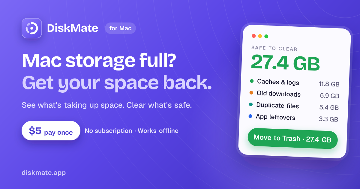 DiskMate screenshot 1